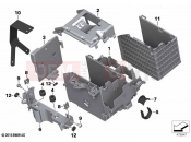 BMW Motorrad BMW 2021 R models R 1250 GS 21 (0M00) Battery tray | Battery tray