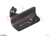 BMW Motorrad BMW 2021 R models R 1250 GS 21 (0M00) Cable guide | Cable guide