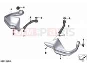 BMW Motorrad BMW 2020 R models R 1250 GS 21 (0M04) Hand protector | Hand protector