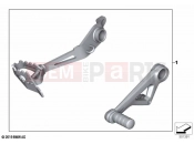 BMW Motorrad BMW 2020 R models R 1250 GS 21 (0M04) Pedal | Pedal