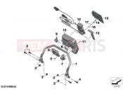 BMW Motorrad BMW 2020 R models R 1250 GS 21 (0M04) Preparation for navigation system | Preparation for navigation system