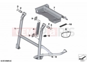 Centre stand | Centre stand - BMW Motorrad R 1250 GS Adv. 21 (0M14) 2020