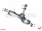 Lower fork cross brace | Lower fork cross brace - BMW Motorrad R 1250 GS Adv. 21 (0M14) 2020