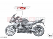 Stick-on label | Stick-on label - BMW Motorrad R 1250 RS 19 (0J81, 0J83) 2021