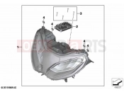 LED headlight - Generation II | LED headlight - Generation II - BMW Motorrad R 1250 RS 19 (0J81, 0J83) 2021