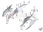 Tail trim | Tail trim - BMW Motorrad R 1250 RS 19 (0J81, 0J83) 2021