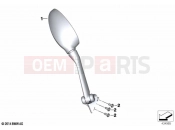 Mirror | Mirror - BMW Motorrad R 1250 RS 19 (0J81, 0J83) 2021