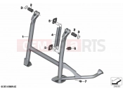 Centre stand 2 | Centre stand 2 - BMW Motorrad R 1250 RS 19 (0J81, 0J83) 2021