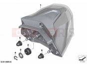 LED rear light | LED rear light - BMW Motorrad R 1250 RS 19 (0J81, 0J83) 2021
