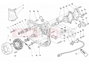 DUCATI 1999 Superbike 996 GENERATOR COVER - WATER PUMP » COOLING SYSTEM
