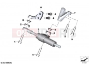 Steering damper | Steering damper - BMW Motorrad R 18 Classic (0L21, 0L23) 2021