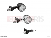 LED turn indicators, rear | LED turn indicators, rear - BMW Motorrad R 18 Classic (0L21, 0L23) 2021