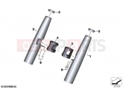 Fork cover | Fork cover - BMW Motorrad R 18 Classic (0L21, 0L23) 2021