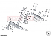 Fork bridge, bottom / top | Fork bridge, bottom / top - BMW Motorrad R 18 Classic (0L21, 0L23) 2021