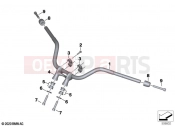 Motorcycle handlebar | Motorcycle handlebar - BMW Motorrad R 18 Classic (0L21, 0L23) 2021