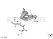 BMW Motorrad BMW 2021 R models R 18 Transcont. (0L41, 0L43) Front panel carrier | Front panel carrier