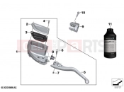 BMW Motorrad BMW 2021 R models R 18 Transcont. (0L41, 0L43) Clutch control assembly fitting | Clutch control assembly fitting