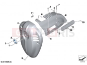 Housing cover - BMW Motorrad R 18 Transcont. (0L41, 0L43) 2021