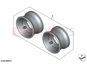 BMW Motorrad BMW 2021 R models R 18 Transcont. (0L41, 0L43) End cap rear silencer | End cap rear silencer