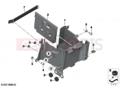 BMW Motorrad BMW 2021 R models R 18 Transcont. (0L41, 0L43) Battery tray | Battery tray
