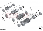Transmission shafts 2 - BMW Motorrad R 18 Transcont. (0L41, 0L43) 2021