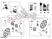 Service, brakes 2 - BMW Motorrad R 18 Transcont. (0L41, 0L43) 2021