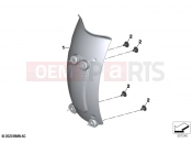 BMW Motorrad BMW 2021 R models R 18 Transcont. (0L41, 0L43) Mudguard, spring strut | Mudguard, spring strut