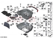 Topcase bottom section 2 2 - BMW Motorrad R 18 Transcont. (0L41, 0L43) 2021