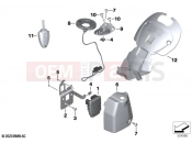 BMW Motorrad BMW 2021 R models R 18 Transcont. (0L41, 0L43) Radio-controlled locking system | Radio-controlled locking system