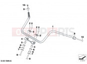 Motorcycle handlebar 2 - BMW Motorrad R 18 Transcont. (0L41, 0L43) 2021