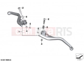 Hand lever adjustable 2 - BMW Motorrad R 18 Transcont. (0L41, 0L43) 2021