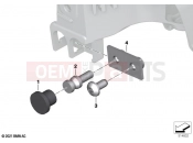 BMW Motorrad BMW 2021 R models R 18 Transcont. (0L41, 0L43) Jump start terminal point | Jump start terminal point