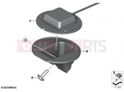 Aerial, SDARS - BMW Motorrad R 18 Transcont. (0L41, 0L43) 2021