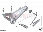 BMW Motorrad BMW 2021 R models R nineT 20 (0L71,0L73) Support, rider's seat | Support, rider's seat