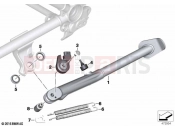 BMW Motorrad BMW 2021 R models R nineT 20 (0L71,0L73) Side stand | Side stand
