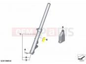 BMW Motorrad BMW 2021 R models R nineT 20 (0L71,0L73) Telescope fork | Telescope fork