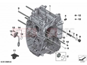 BMW Motorrad BMW 2021 R models R nineT 20 (0L71,0L73) Engine housing | Engine housing