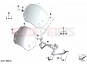 BMW Motorrad BMW 2021 R models R nineT 20 (0L71,0L73) Windscreen | Windscreen
