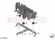 BMW Motorrad BMW 2021 R models R nineT 20 (0L71,0L73) Bracket, control unit | Bracket, control unit