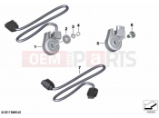 BMW Motorrad BMW 2021 R models R nineT 20 (0L71,0L73) Switch, side stand | Switch, side stand