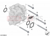 BMW Motorrad BMW 2021 R models R nineT 20 (0L71,0L73) Mounting, control carrier | Mounting, control carrier