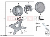 BMW Motorrad BMW 2021 R models R nineT 20 (0L71,0L73) Rotational-speed sensor chrome | Rotational-speed sensor chrome