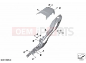 BMW Motorrad BMW 2023 S models S 1000 XR (0E41, 0E43) Tail trim | Tail trim