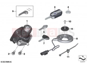 BMW Motorrad BMW 2023 S models S 1000 XR (0E41, 0E43) Radio-controlled locking system | Radio-controlled locking system