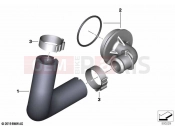BMW Motorrad BMW 2023 S models S 1000 XR (0E41, 0E43) Crankcase ventilation | Crankcase ventilation