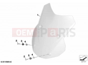BMW Motorrad BMW 2023 S models S 1000 XR (0E41, 0E43) Windscreen 2 | Windscreen 2