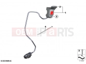 BMW Motorrad BMW 2023 S models S 1000 XR (0E41, 0E43) Operating unit for emergency call system | Operating unit for emergency call system