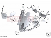 BMW Motorrad BMW 2023 S models S 1000 XR (0E41, 0E43) Front panel | Front panel