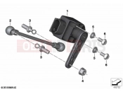 BMW Motorrad BMW 2023 S models S 1000 XR (0E41, 0E43) Level sensor, rear | Level sensor, rear