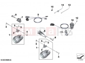 BMW Motorrad BMW 2023 S models S 1000 XR (0E41, 0E43) Retrofitting, LED additional headlight | Retrofitting, LED additional headlight